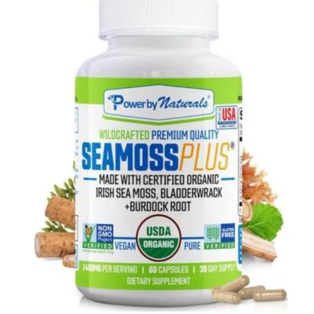 Organic Irish Sea Moss Capsules In pakistan