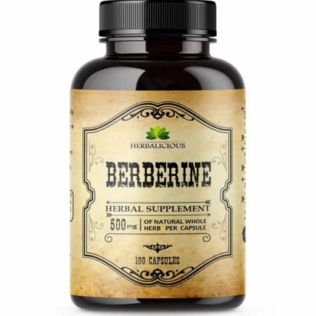 HERBALICIOUS Berberine Supplement 100 Capsules In Pakistan
