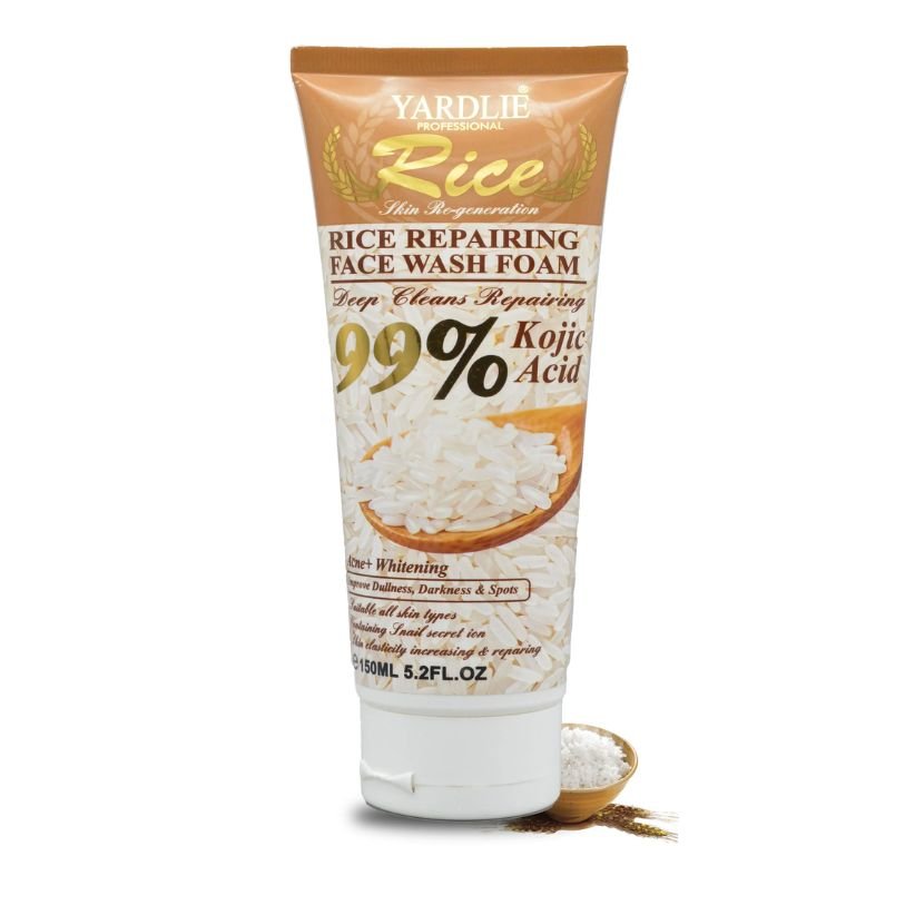 Yardlie Professional Rice Repairing Face Wash Foam 150ml In Pakistan