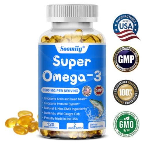 Omega 3 Fish Oil Capsules 5500mg In Pakistan